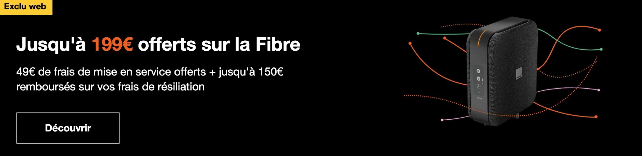 Orange offre remboursement fibre