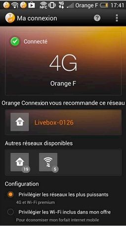 Orange WiFi 4G