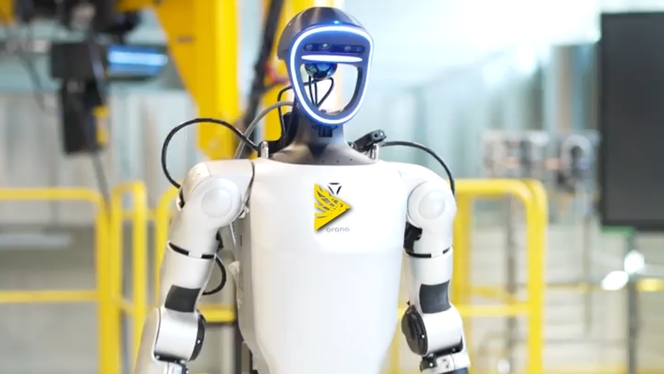 Orano Hoxo robot humanoide nucleaire