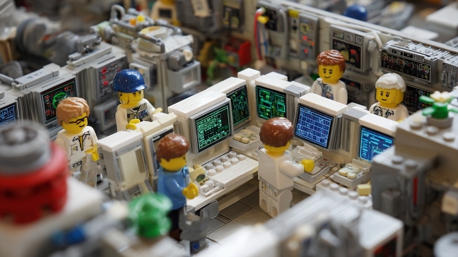 Ordinateur quantique lego