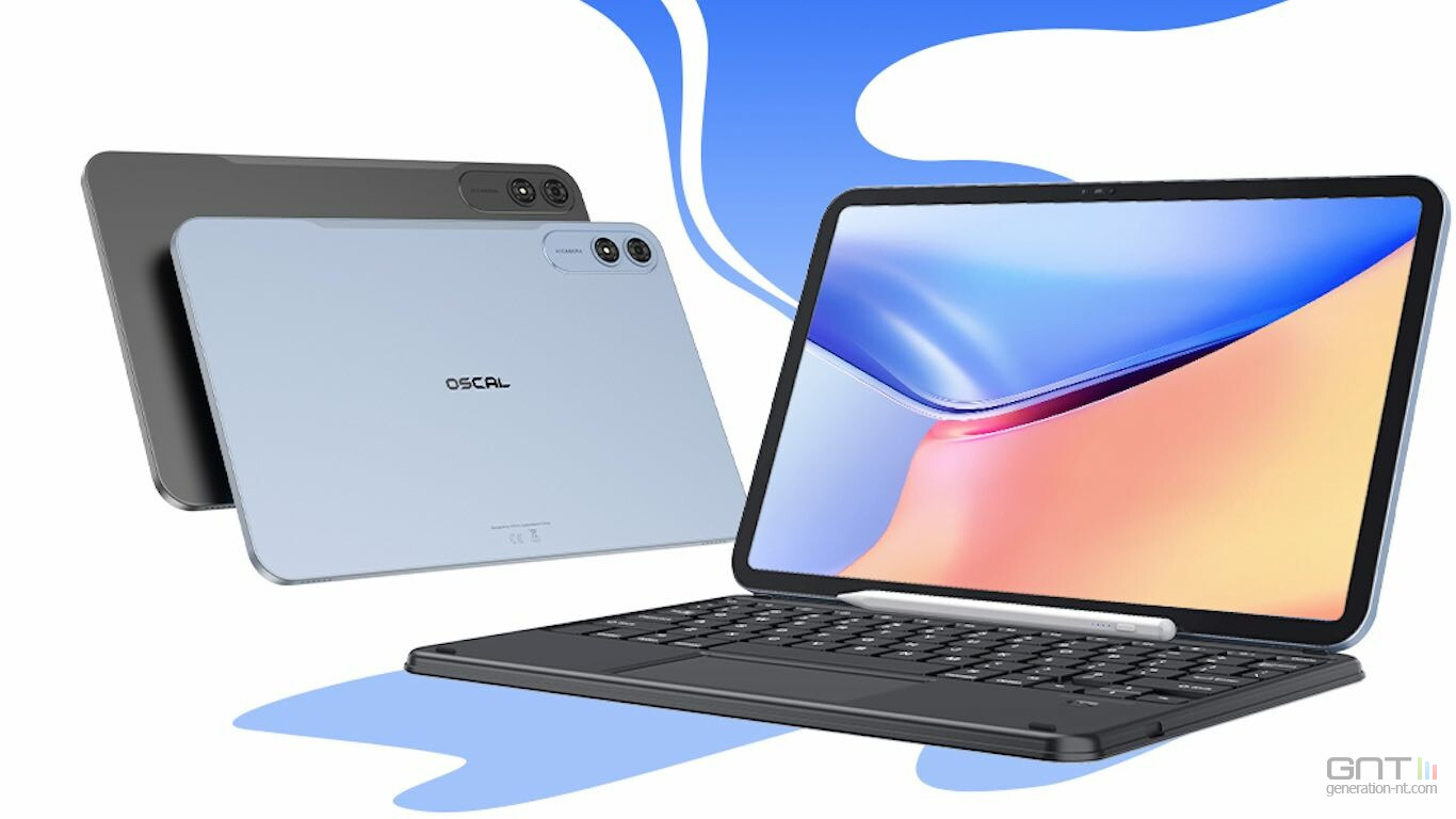 OSCAL Pad 200 : la tablette 13" complète avec clavier, 24 Go de RAM et autonomie longue durée