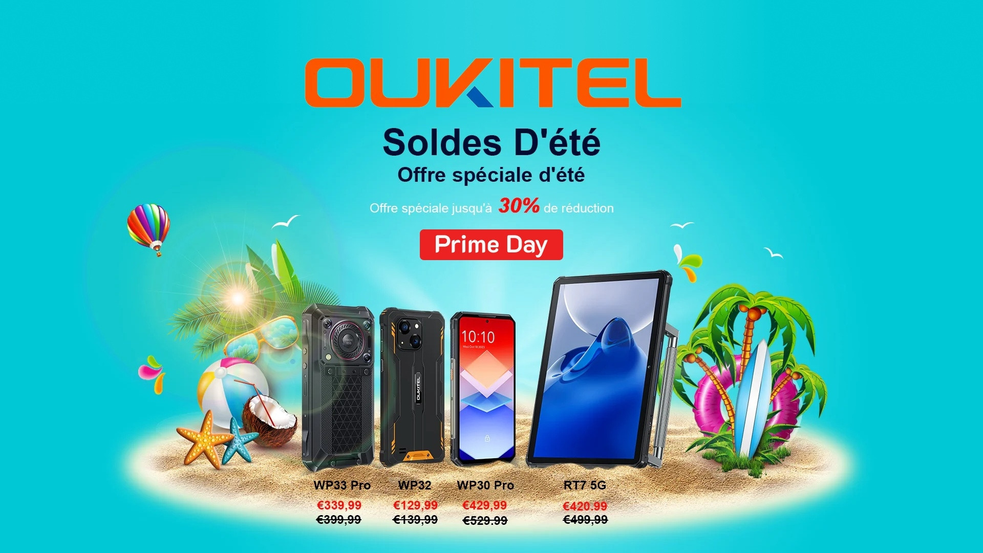 Oukitel Promos Soldes d'ete