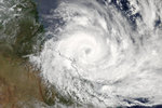 Ouragan Debbie ISS