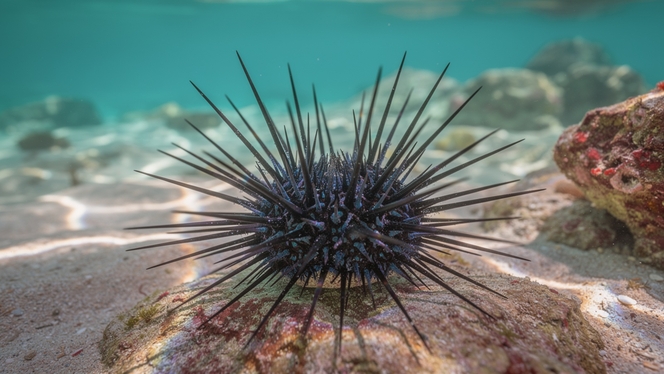 oursin diademe illustration IA