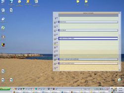 Outlook on the Desktop screen 1