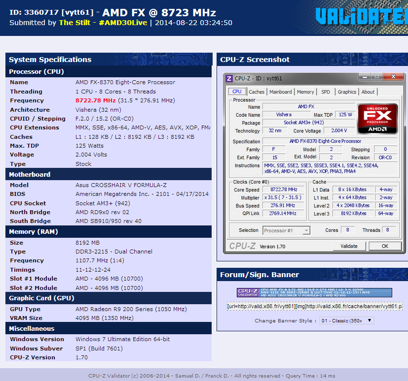 Overclocking AMD FX-8370