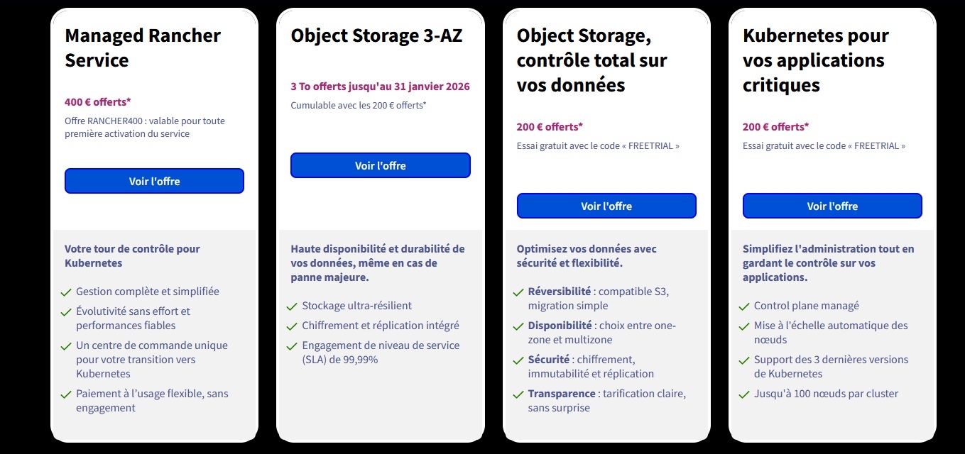 OVHcloud offre cloud public Black Friday