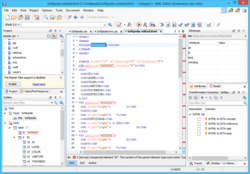oXygen XML Editor screen2
