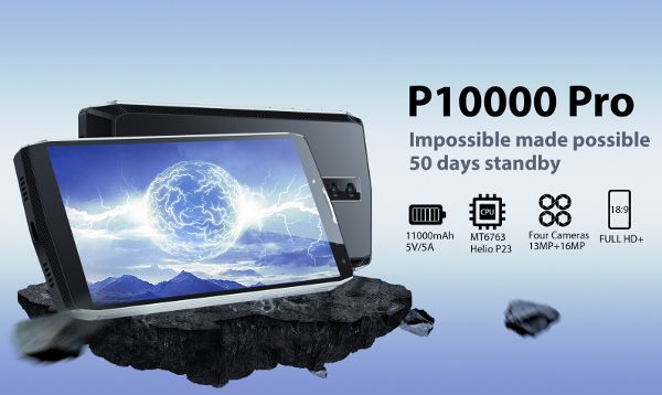 Blackview P10000 Pro : le smartphone à grosse batterie à prix réduit MAJ