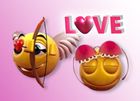 Pack Emôticônes Love 3D : séduisez l’élu de votre cœur sur Messenger