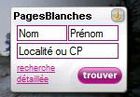 Gadget PagesBlanches