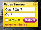 Gadget PagesJaunes