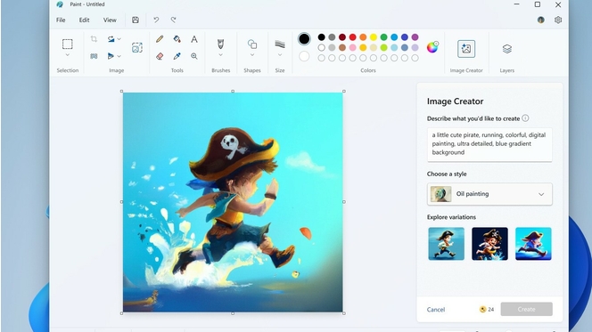 Paint intelligence artificielle