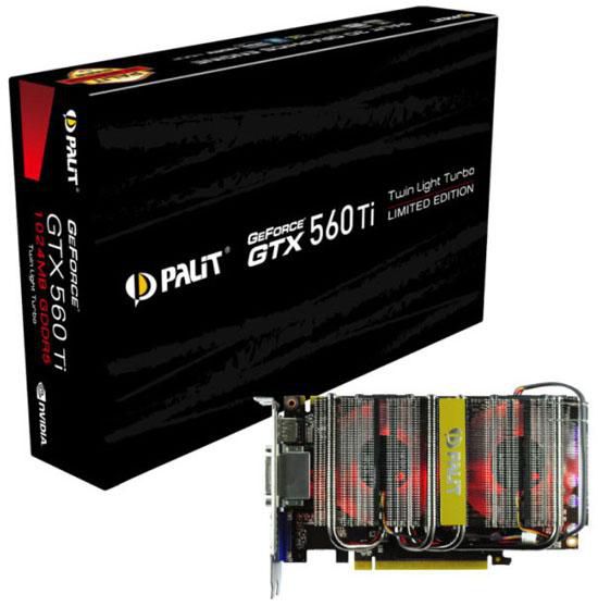 Palit GeForce GTX 560 Ti Twin Light Turbo - 1