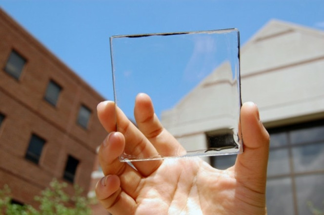 panneau solaire transparent
