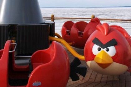 Parc attractions Angry Birds - manege