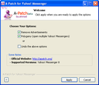 A-Patch for Yahoo Messenger : bloquer les publicités sur Yahoo Messenger
