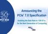 PCIe 7.0 pour des vitesses de transfert folles