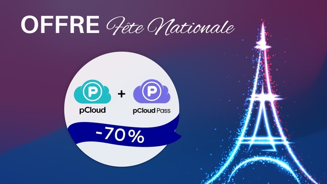 pCloud offre fete nationale