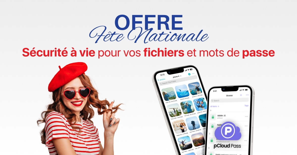 pCloud stockage cloud promotion fete nationale