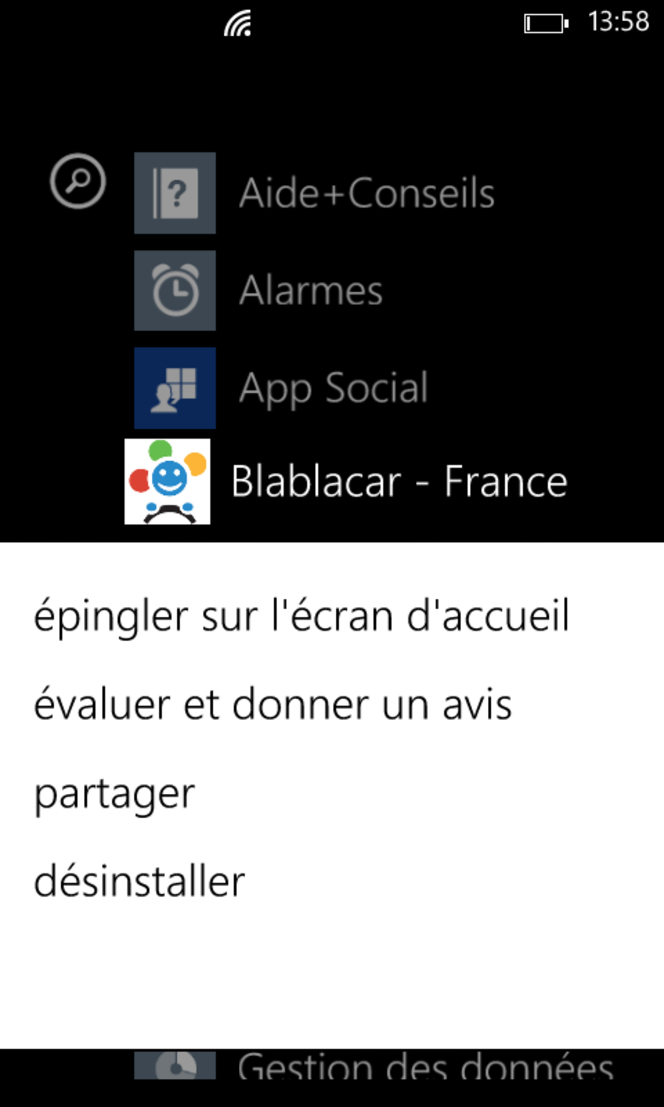 Personnaliser écran accueil Windows Phone (1)