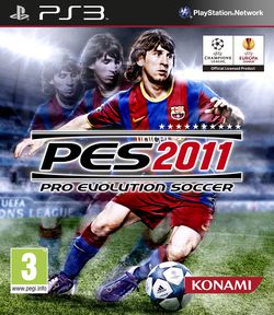 PES 2011 - jaquette PS3