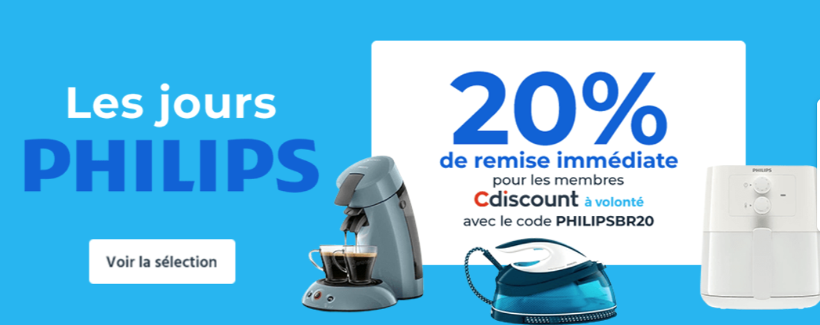 philips cdiscount a? volonte?