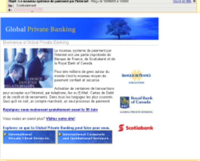 phishing banque de france -1