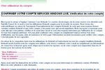 Phishing Hotmail mai 2009