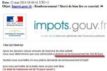 phishing impôts