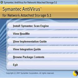 Symantec AntiVirus for NAS