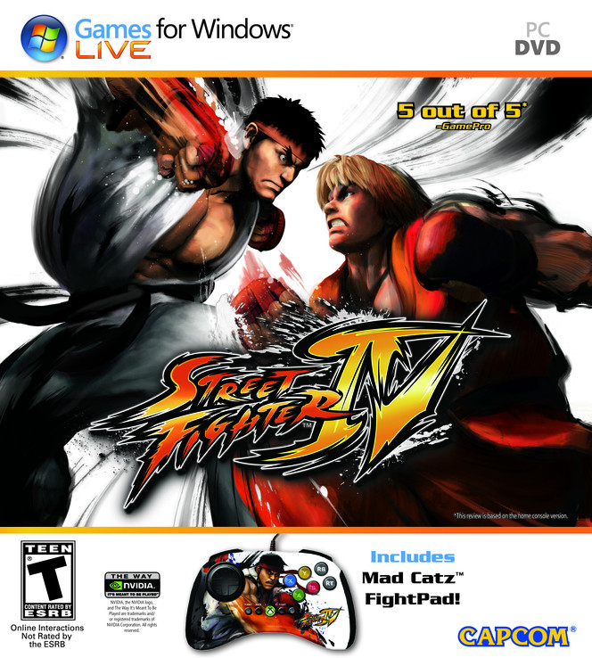 Street Fighter IV PC- Fight Pad