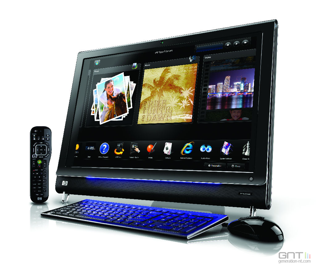 Test HP TouchSmart IQ810 fr PC tactile tout en un