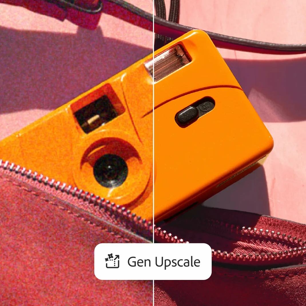 Photoshop Gen Upscale
