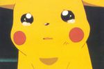 Pikachu pleure
