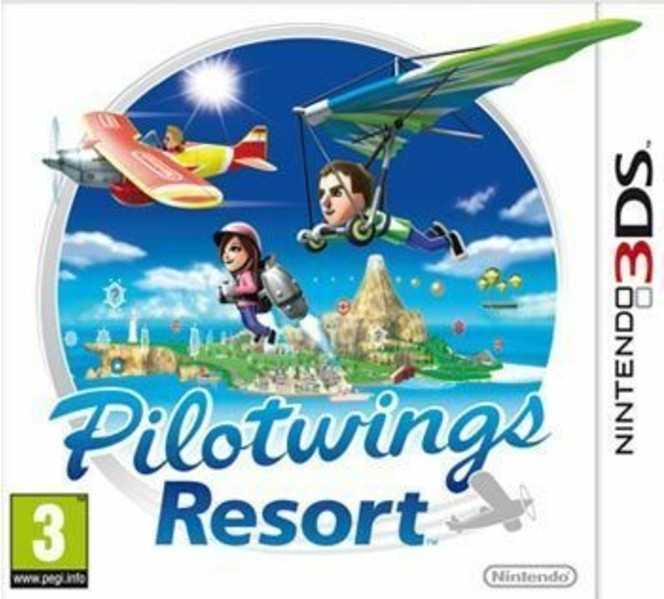 PilotWings Resort 3DS - jaquette française