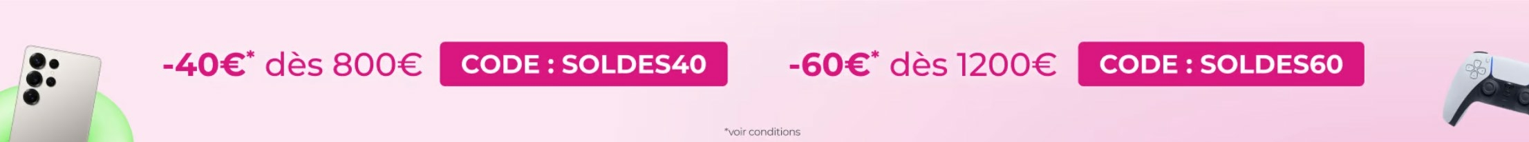 Pixmania codes soldes