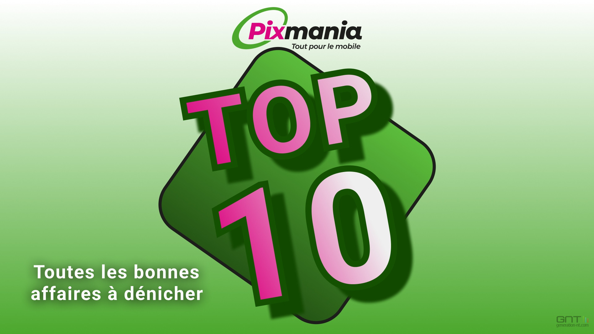 Pixmania TOP 10 Bonnes affaires a? de?nicher