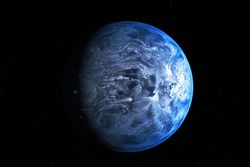 planète bleue  HD 189733b