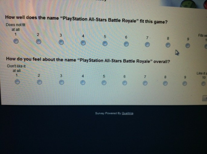 PlayStation All-Stars Battle Royale - titre