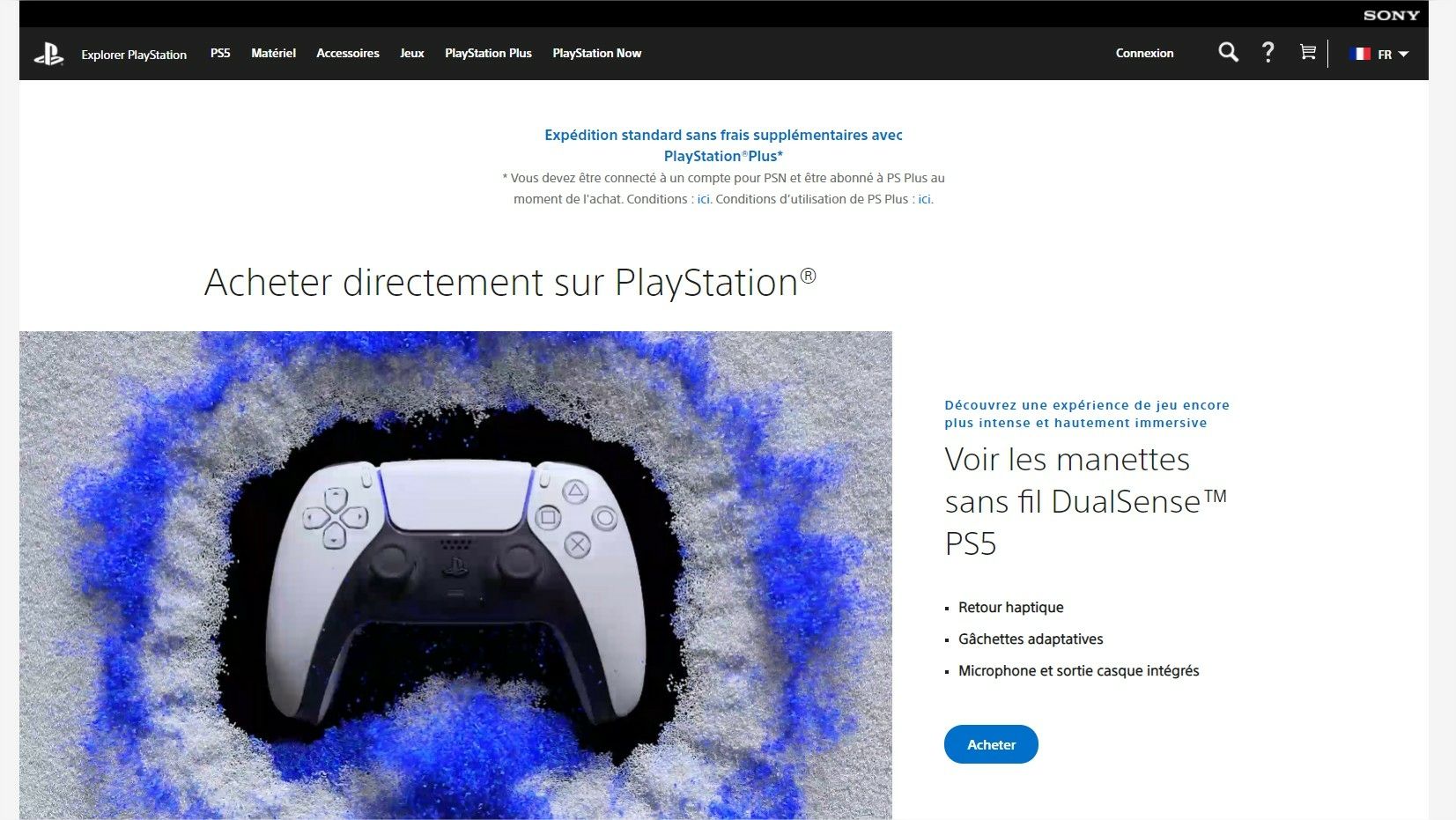 Sony ouvre sa boutique PlayStation Direct en France