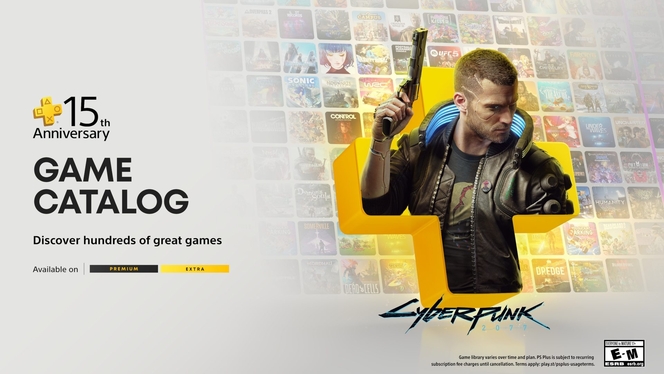 Cyberpunk 2077 gratuit pour les 15 ans de PlayStation Plus !