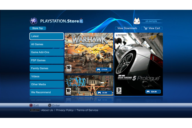 Playstation Store 1