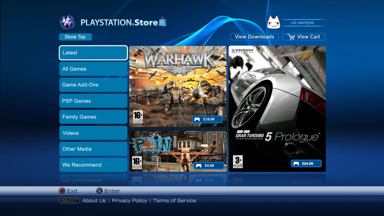 Playstation Store 1
