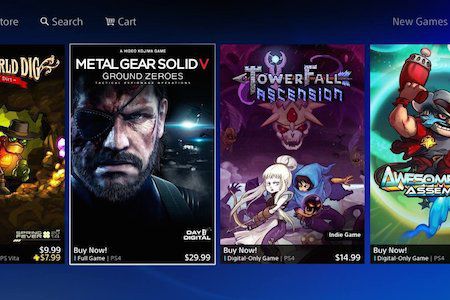 PlayStation Store PS4