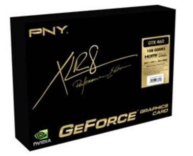 PNY GeForce GTX 460 boÃ®te