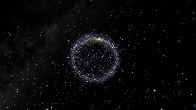 pollution spatiale debris