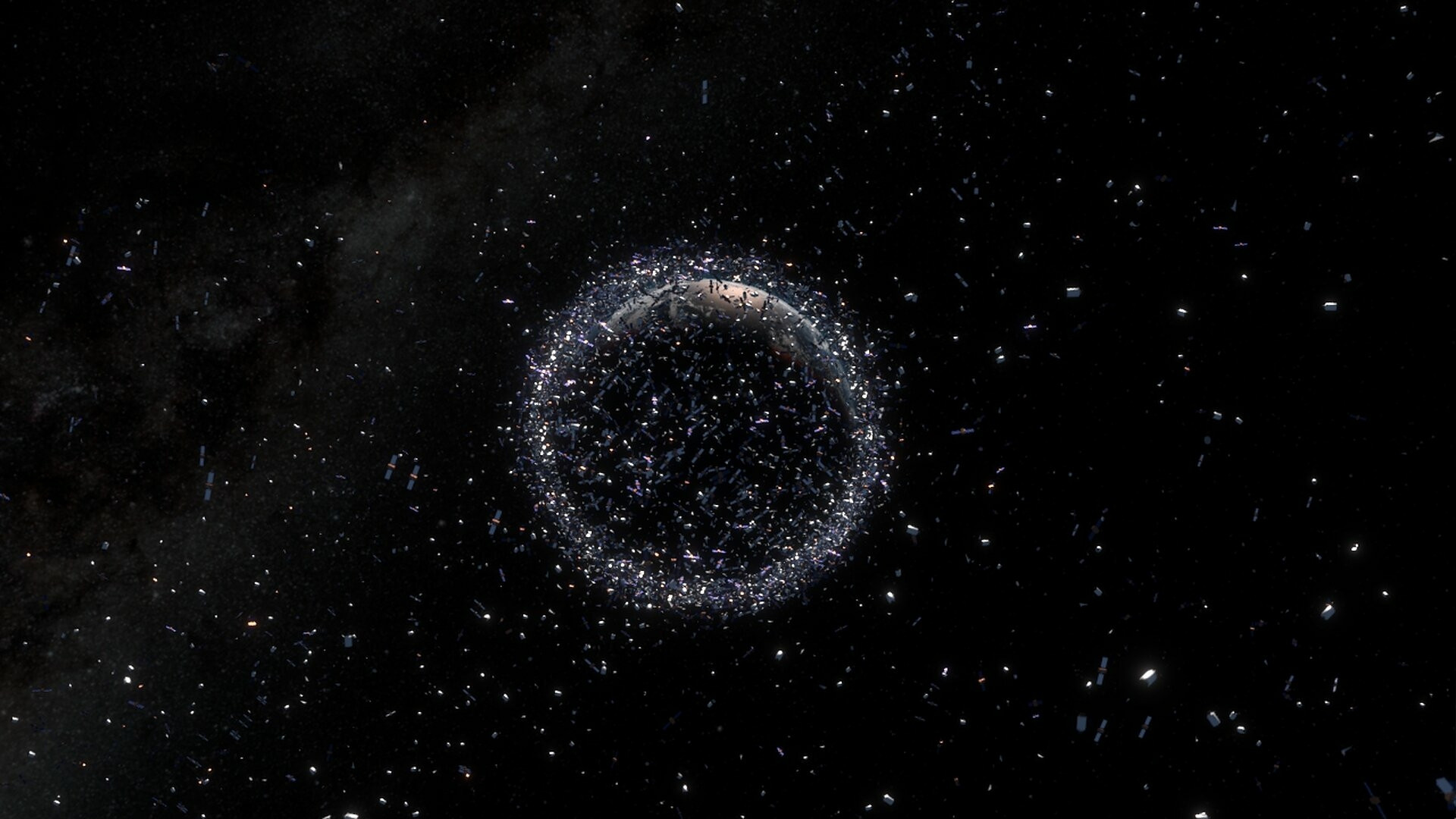 pollution spatiale debris