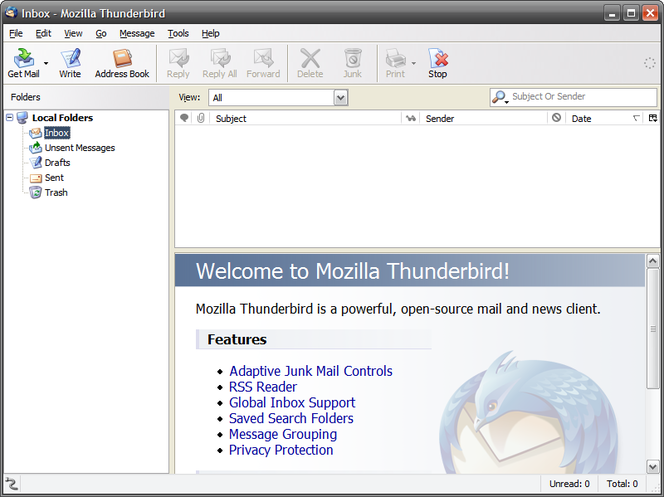 Portable Thunderbird 1.5.0.5 (800x599)