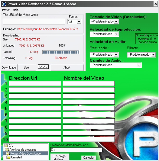 Power Video Downloader screen1